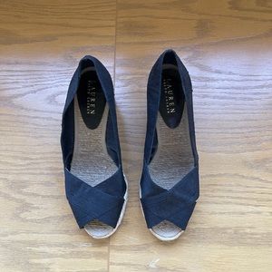 Ralph Lauren Espadrille Wedge